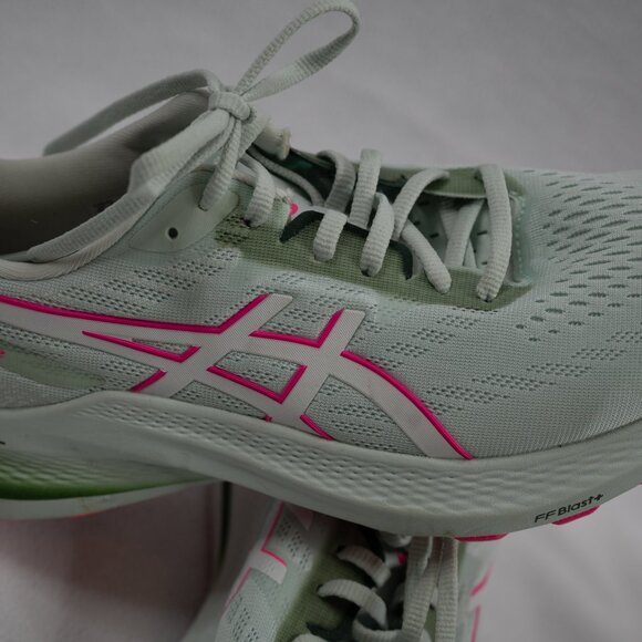 Asics GT 2000 12 Running Shoes Women's 10 Pure Aqua Pink/Mint Green - Picture 5 of 6